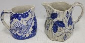 2 PIECES OF DEDHAM POTTERY TO