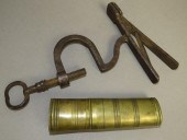2 PIECES OF HISTORIC METALWARE