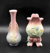 2 PIECES OF HULL POTTERY2 piec