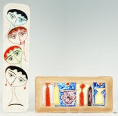 2 PIECES OF RAYMOR MID-CENTURY