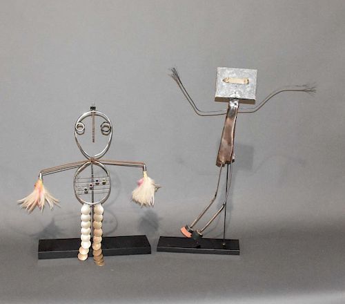 2 PIECES OF RECYCLED ART2 pieces of