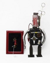 2 PIECES OF RECYCLED ART2 piec