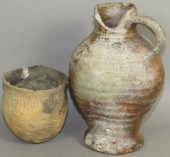 2 PIECES OF RELIC POTTERYca. u