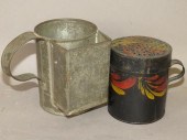 2 PIECES OF TINWAREca. 1830-19