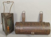 2 PIECES OF TINWAREca. early 1