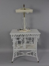 (2) PIECES OF VICTORIAN WICKER