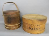 2 PIECES OF WOODENWARE PRIMITI