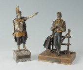 2 PIERO BENZONI SCULPTURES: 1)