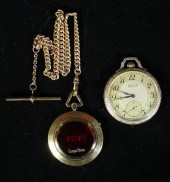 2 POCKET WATCHES WALTHAM & COM