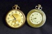 (2) POCKETWATCHES - ILLINOIS &