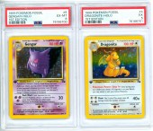 2 POKEMON FOSSIL 1ST ED. DRAGO