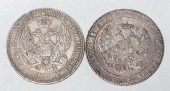 2 - POLISH/RUSSIAN 1836 3/4 RO