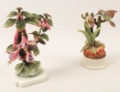 2 PORC. MODELS OF HUMMINGBIRDS