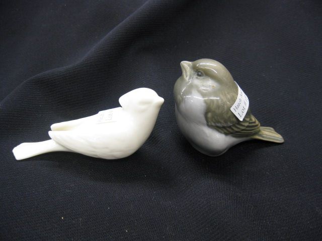 2 Porcelain Birds Royal