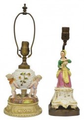 (2) PORCELAIN FIGURE GROUPS MO