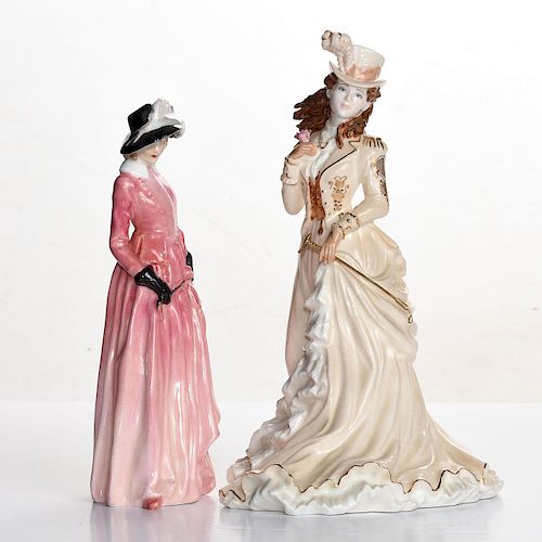 2 PORCELAIN FIGURINES; DOULTON