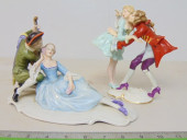 2 PORCELAIN FIGURINES, ROSENTH