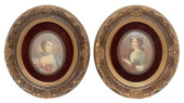 (2) PORTRAIT MINIATURES MADAME