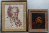 2 Portraits of Henry Hull as J