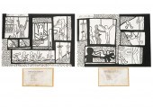2 POSSIBLY KEITH HARING INK DR