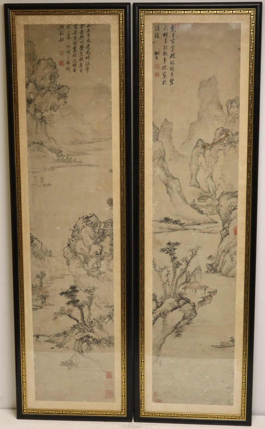 (2) POSSIBLY WEN BING? LANDSCAPE