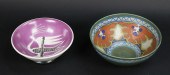2 POTTERY BOWLS GOUDA & WAYLAN
