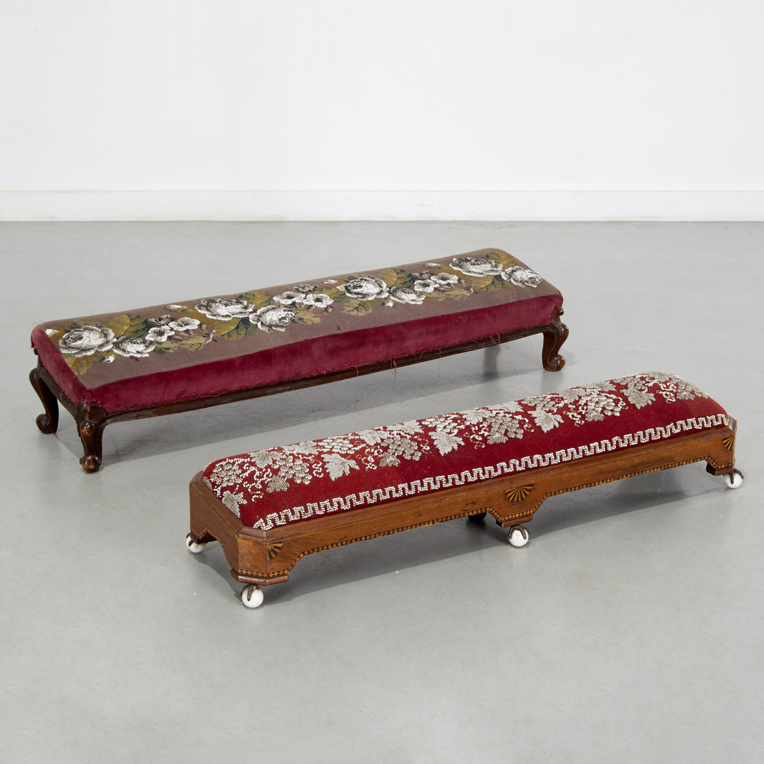 (2) PRAYER KNEELING STOOLS