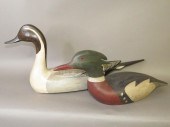 2 PRIMITIVE CLASS SHOW CARVED