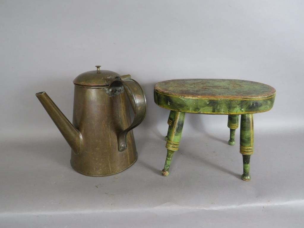 2 PRIMITIVE ITEMSca. 1830-1900;