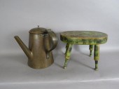 2 PRIMITIVE ITEMSca. 1830-1900