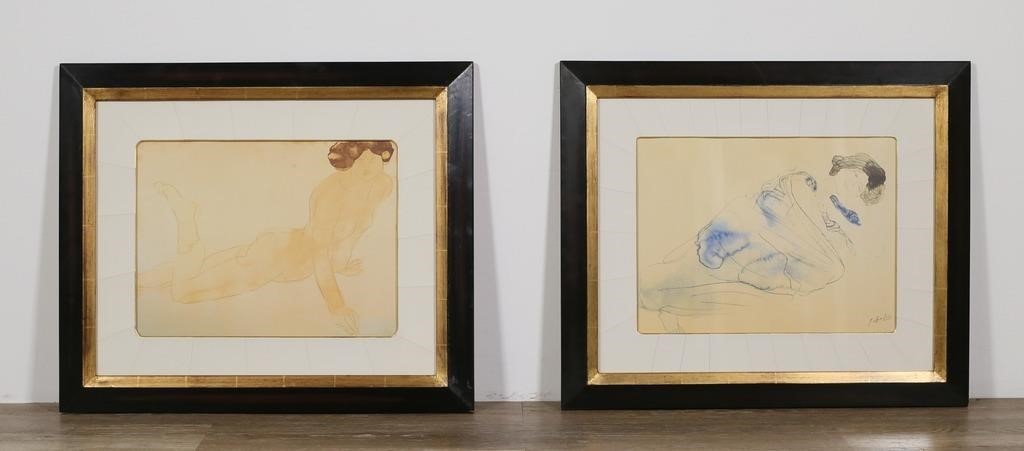 2 PRINTS AFTER AUGUSTE RODINAfter