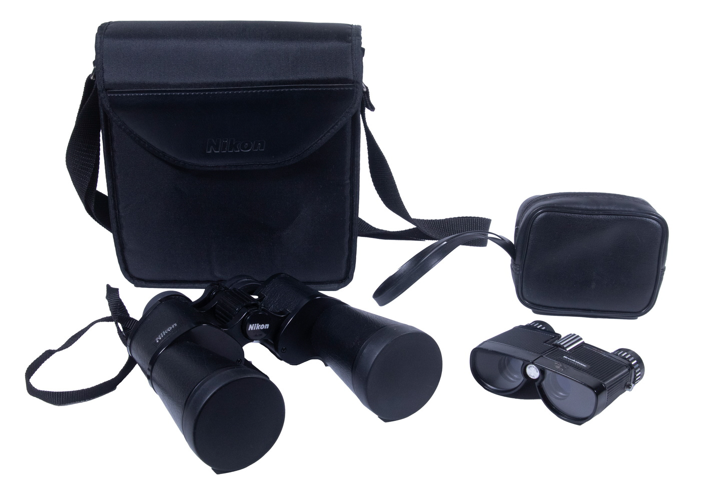(2 PRS) BINOCULARS WITH CASES