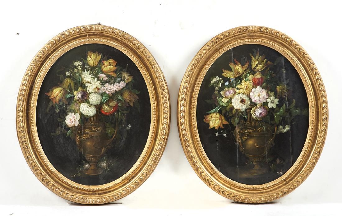 2 PTGS BY M. HUMPHREY, FLOWERS IN