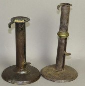 2 PUSH ROD CANDLESTICKSca. 173