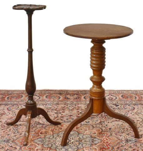 (2) QUEEN ANNE STYLE & AMERICAN