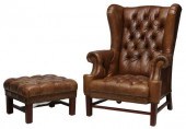 (2) RALPH LAUREN LEATHER WINGB