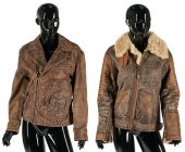 2 RALPH LAUREN MEN'S LEATHER J