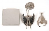 2 RARE GUY VIDAL BIOMORPHIC SI
