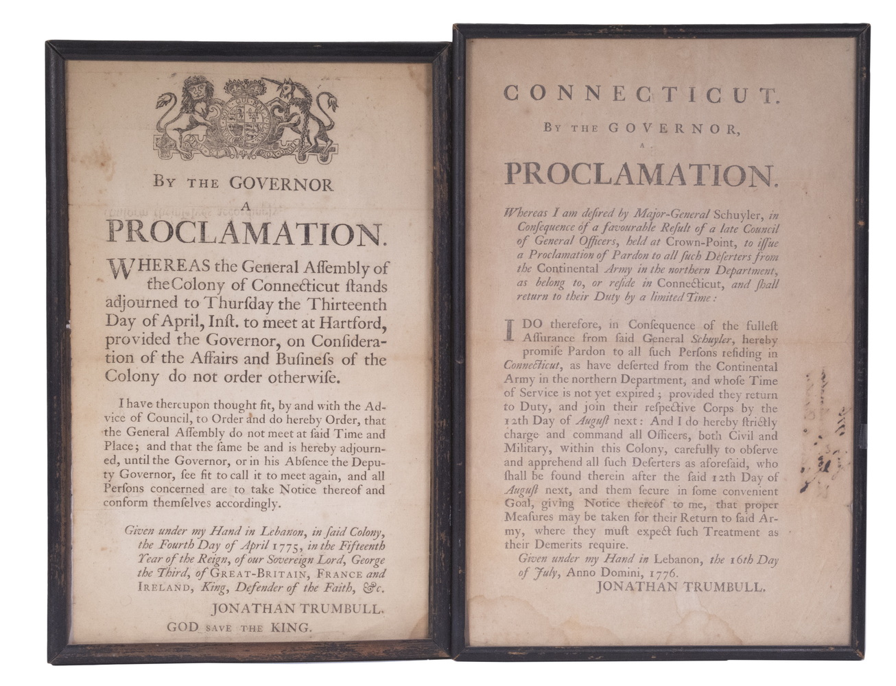 (2) RARE REVOLUTIONARY WAR ERA