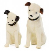 (2) RCA MASTER'S VOICE CERAMIC