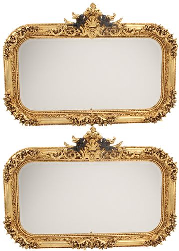 (2) REGENCE STYLE GILT &AMP; PARCEL