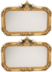 (2) REGENCE STYLE GILT &AMP; P