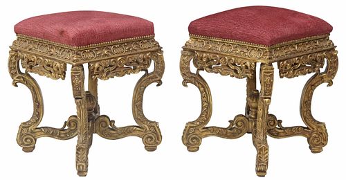 (2) REGENCE STYLE GILTWOOD &AMP;