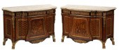 (2) REGENCE STYLE ORMOLU-MOUNT