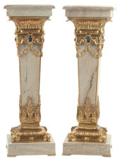 (2) REGENCE STYLE ORMOLU-MOUNT