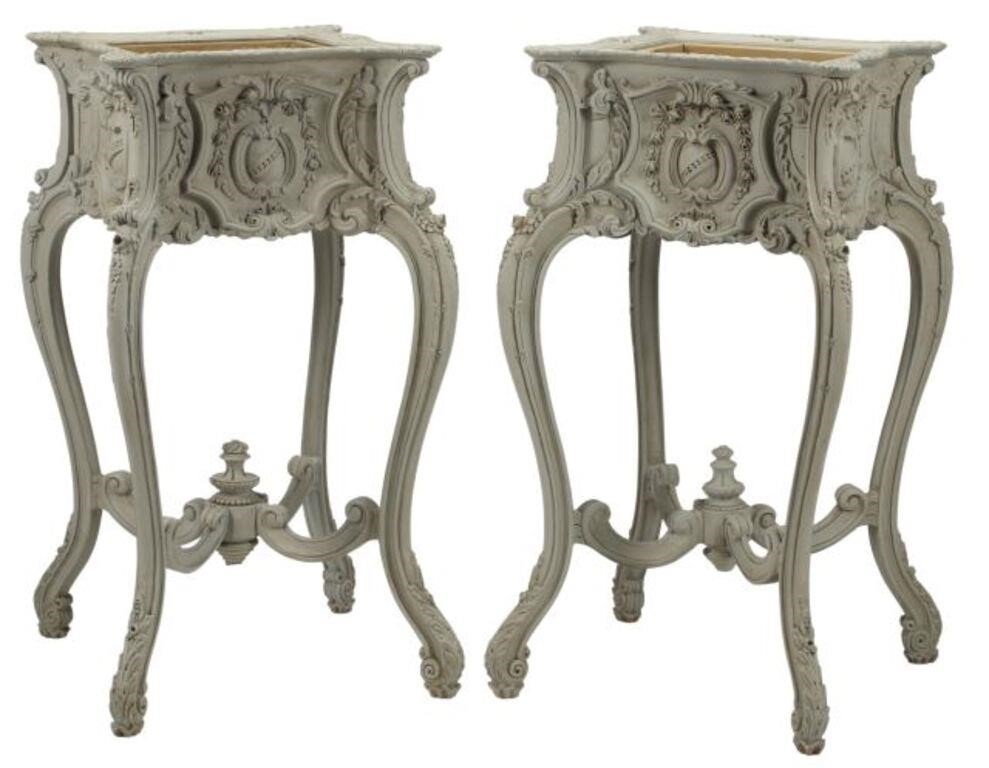 (2) REGENCE STYLE PAINTED