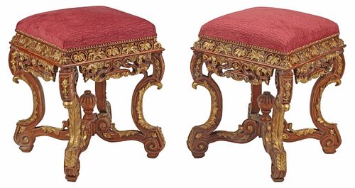 (2) REGENCE STYLE PARCEL-GILT &AMP;