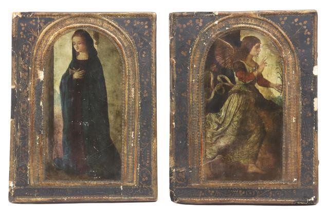 2) RELIGIOUS PRINTS ON BOARD,