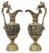 2) RENAISSANCE REVIVAL BRONZE
