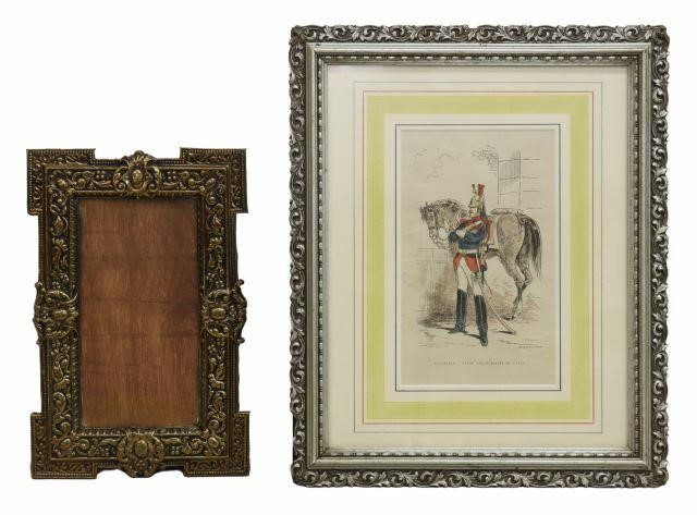 (2) RENARD DRANER MILITARY LITHO